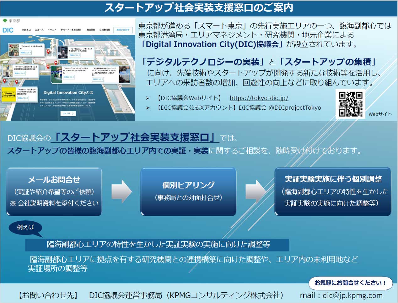 スタートアップ社会実装支援窓口のご案内